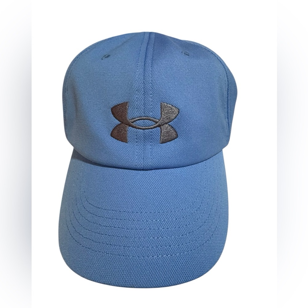 Under Armour Cool Headwear Women's Blue Free Fit Cap Hat EUC
